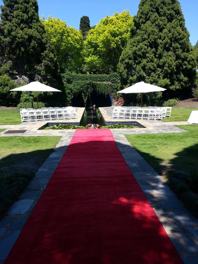 Garden Wedding Dalgarno's Event & Party Hire Party Equipment Hire